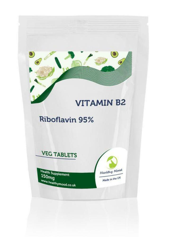 Vitamin B2 150mg Tablets GB Riboflavin 95% GORĄCE, obfite