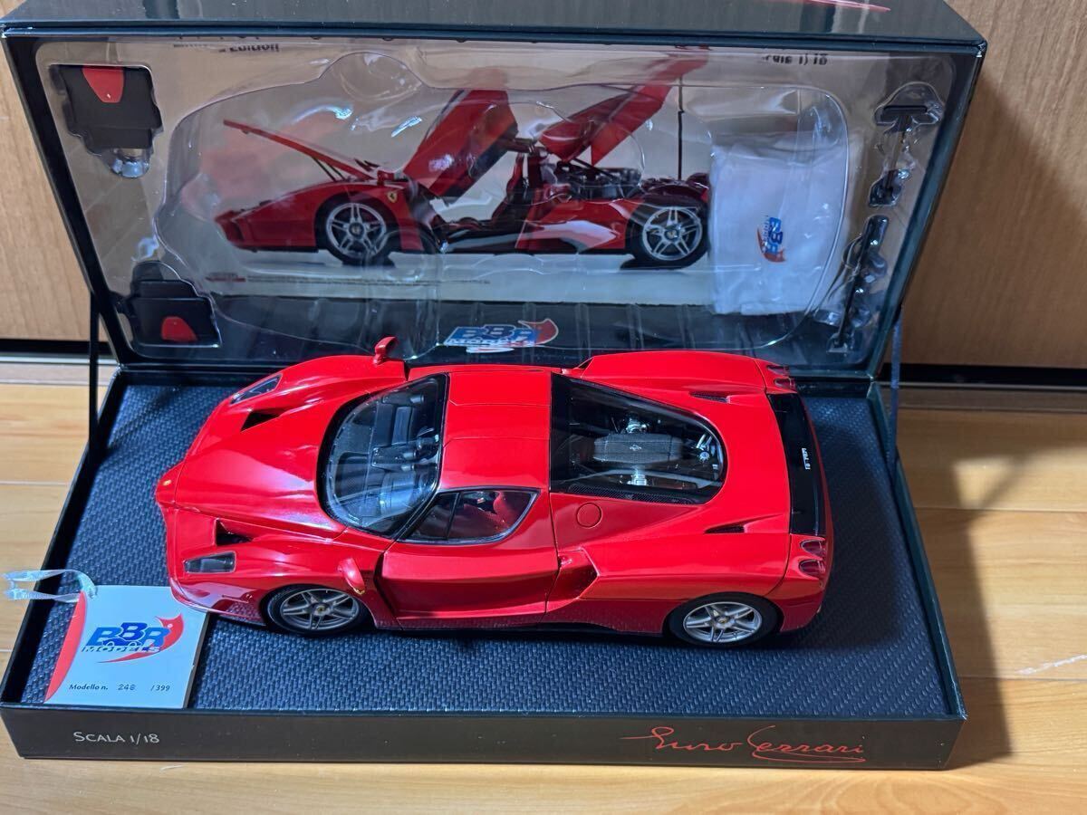 Bbr 1/18 Ferrari Enzo Pope - Limited 399 1 Pcsred/Black Wing Bbr 1/18 Ferrari Enzo Pope - Limited 399 1 Pcsred/Black Wing