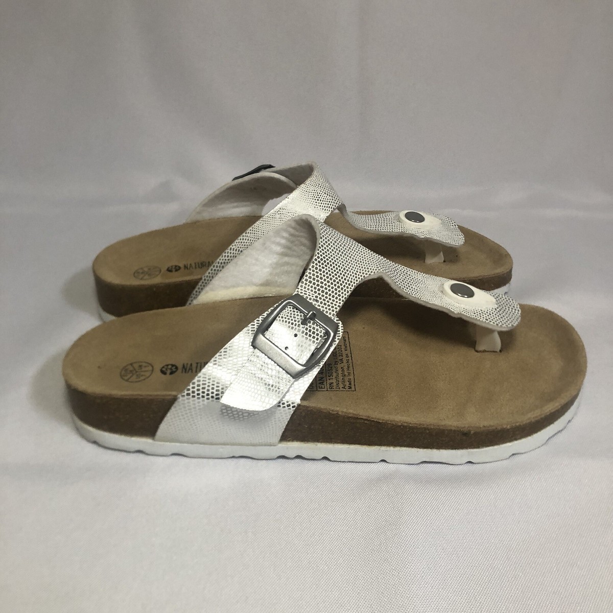 Natural Walk By Esmara Sandals Size NEW