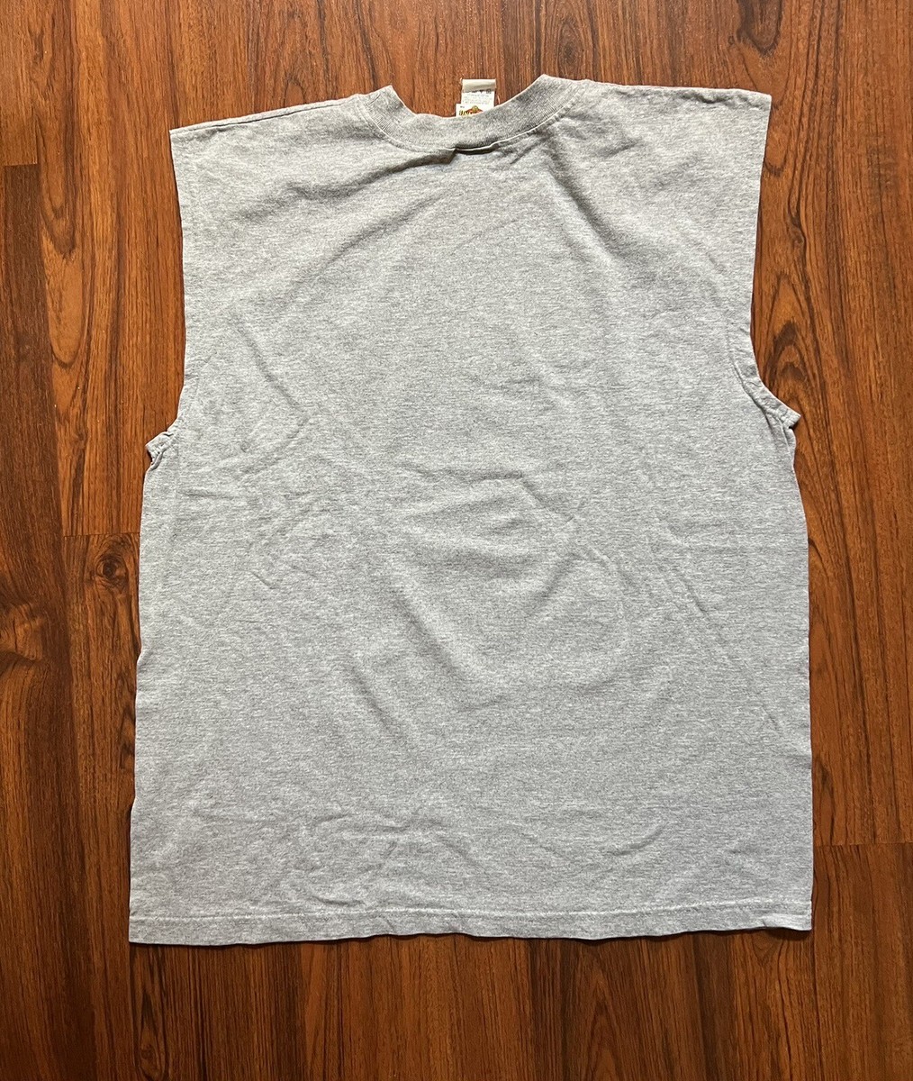 Vintage Looney Tunes Tasmanian Devil Tank Top Large Trouble