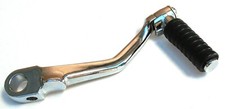 Kickstarterhebel mit Gummi MZ ETZ 250 251 301 TS 250 250/1 Chrom