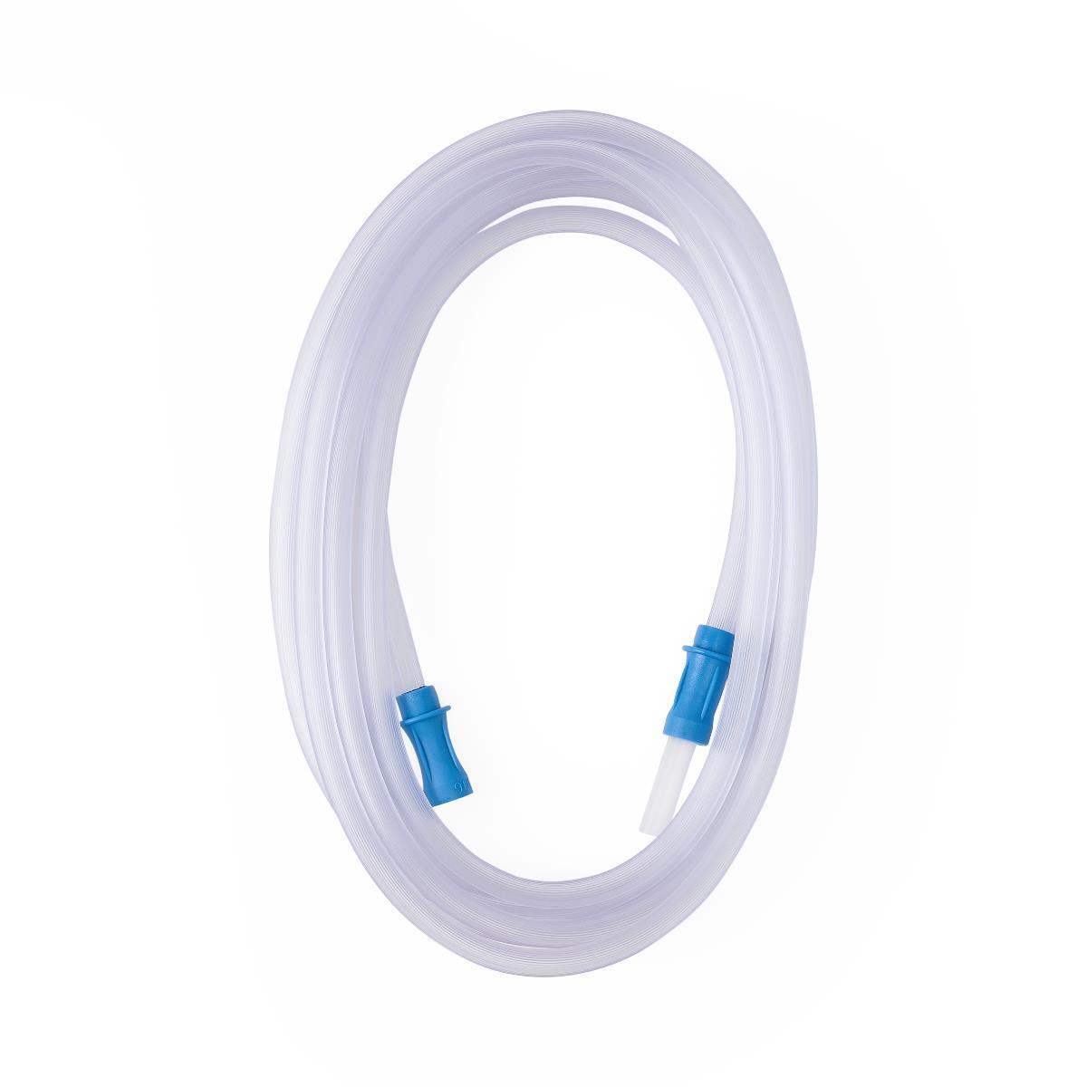 Sterile Non-Conductive Suction Tubing w/ Scalloped Connectors, 3