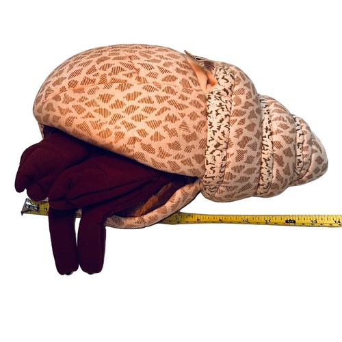 Folktails Folkmanis Hermit Crab in Conch Shell Hand Puppet Plush Library Animal - Picture 7 of 23