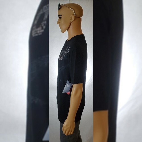 CAMISETAS REEBOK ORIGINALES DATASTREAM HOMBRE MANGA CORTA CUELLO REDONDO TALLA L LOGO GRANDE - Imagen 9 de 11