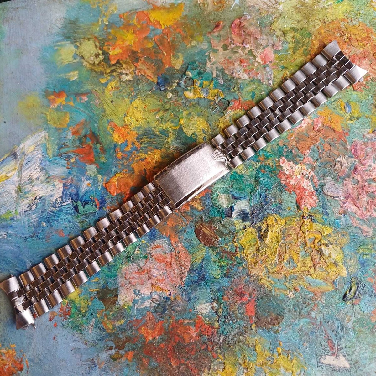 VINTAGE ROLEX JUBILEE BRACELET 6251 ENDPIECES 55 FROM 1967