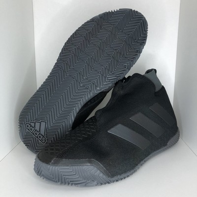 Adidas Tennis Shoes Court Stycon Black Laceless FV2569 Mens Size 10.5 | eBay