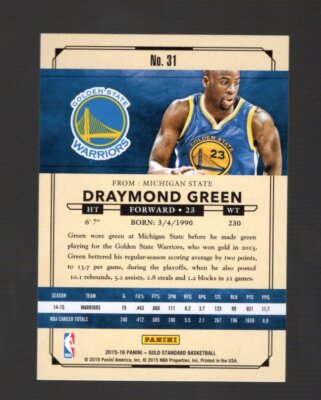 レア】Draymond Green フィギュア（2015) 2015-16 Panini Prizm