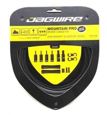 Jagwire Pro Brake Cable Kit Mountain SRAM/Shimano, Stealth Black