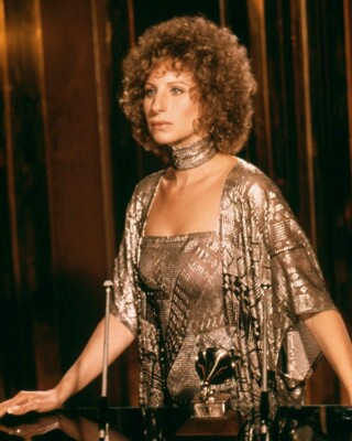 barbra streisand silver dress Barbra Streisand