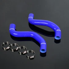 Blue Silicone Hose Fit For Toyota 16572-62090 4Runner Upper 16571-62070 & Lower