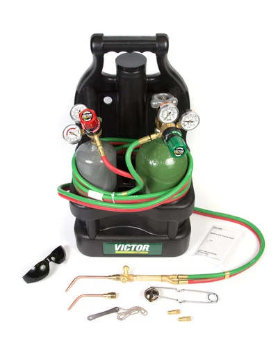 Victor G150 J PT Oxygen/Acetylene Welding Brazing Kit (WITH TANKS) 0384 0946