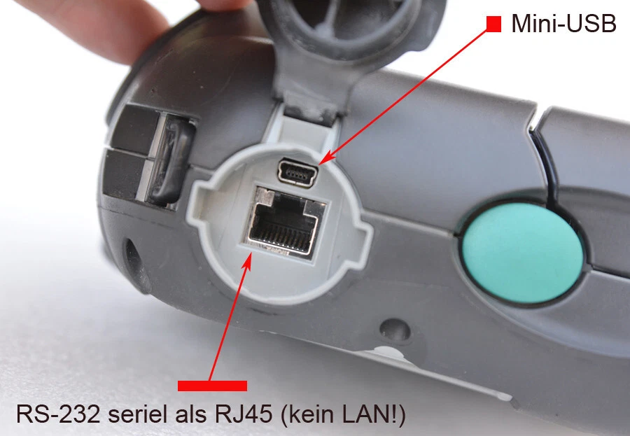 ZEBRA RW420 MOBILER DRUCKER AKKU OHNE BLUETOOTH USB LABELDRUCKER TOP ZUSTAND Z1 - Bild 4 von 4