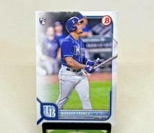 2022 Bowman MLB Baseball 12 Wander Franco RC Tampa Bay Rays