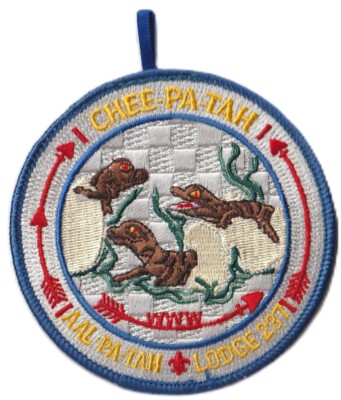 Aal-Pa-Tah Lodge 237 FL Chee-Pa-Tah Chaper R-1 Patch Blue Bdr (AR5395)