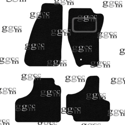 FITS JEEP CHEROKEE 2007 TO 2014 TAILORED BLACK CARPET CAR FLOOR MATS SET (1 CLP)