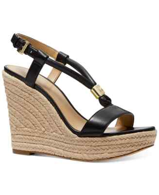 MICHAEL MICHAEL KORS Women's Annie Wedge Sandals Size 11