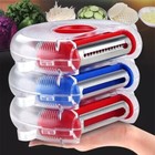 Rotary peeling knife, Three-in-one portable 3 different stainless blades