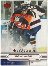 2004-05 Upper Deck Canadian Exclusives #111 Adrian Aucoin 27/50 NY Islanders