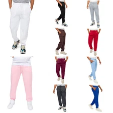 Men's Gym Workout Lightweight Basic Fleece Joggers Sweatpants  VS2021EY  S~5XL