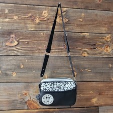Disney Mickey Mouse Purse Black White Crossbo...