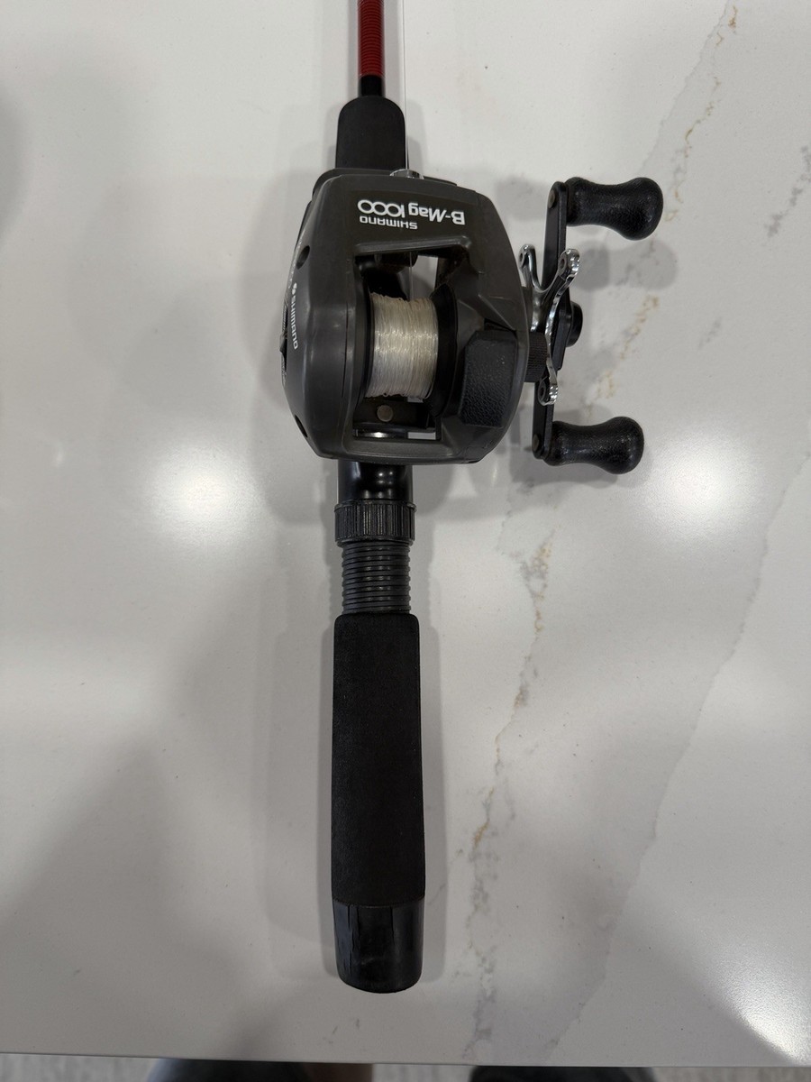 VINTAGE**Shimano Bantam B-Mag 1000 Quickfire Baitcast Combo
