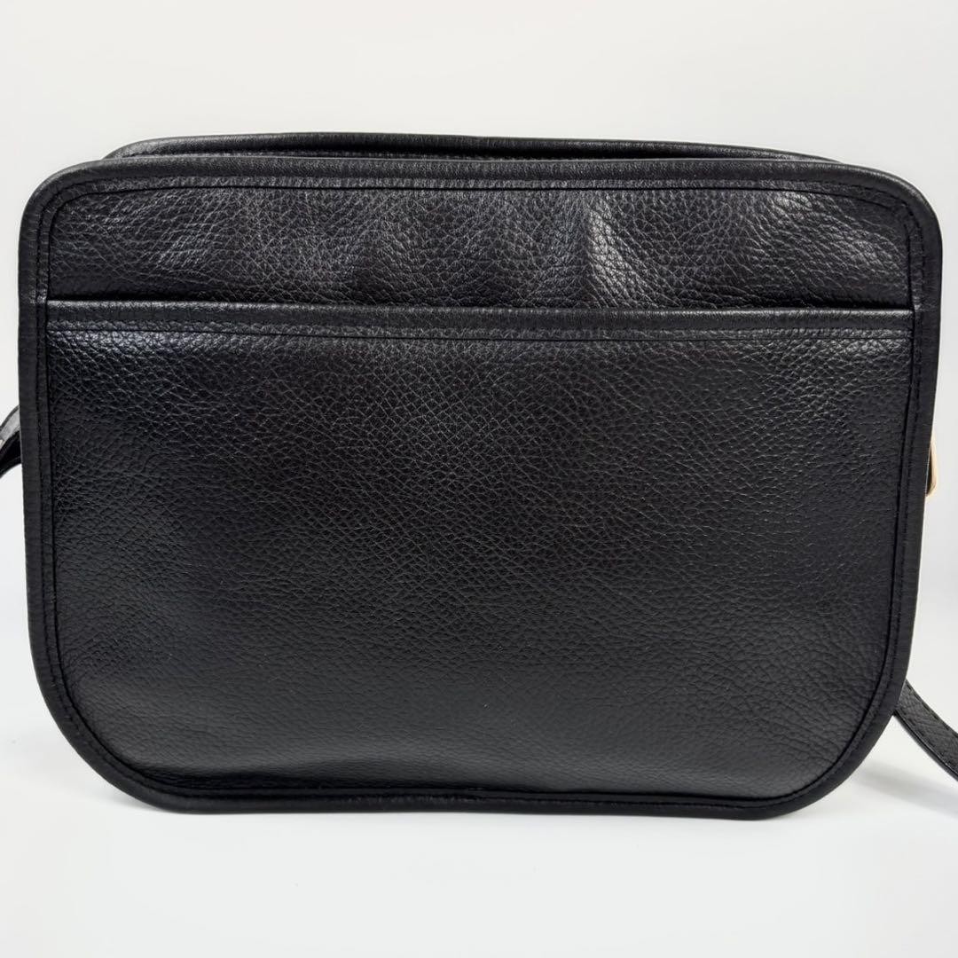 Autentica borsa a tracolla Yves Saint Laurent borsa per fotocamera nera Cassandra