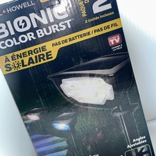 Bell+Howell Bionic Color Burst 2 Pack Solar Lights ASTV Color Changing Path
