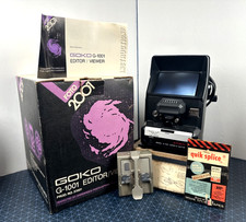 Goko G-1001 Super 8 Editor / Viewer In Box + ...
