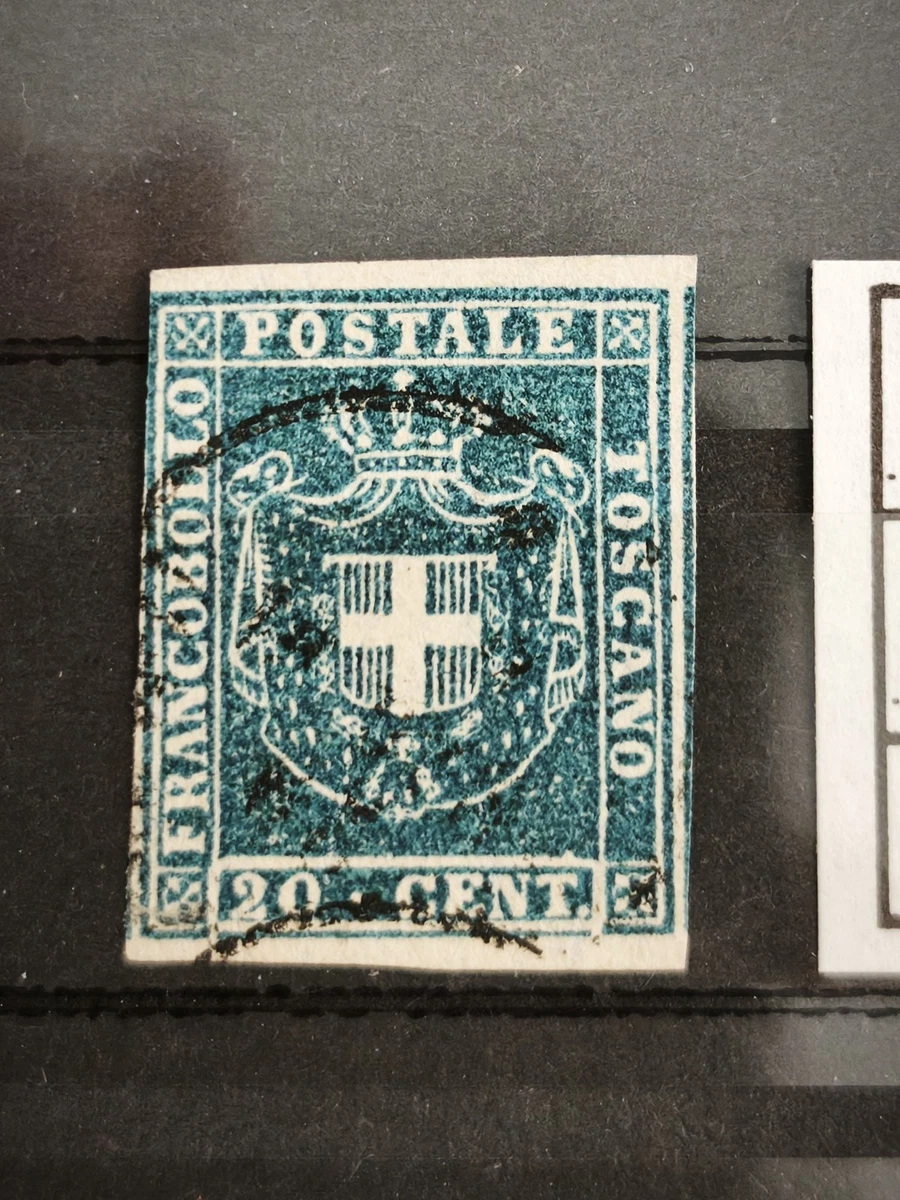 Altitalen Toskana MiNr. 20 mit Signatur, gestempelt