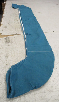 BIMINI BOOT 66 1/2'' L X 8'' W TEAL W/ WHITE ZIPPER & STITCHING XS 625 MARINE BOAT
