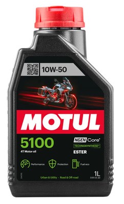Motoröl 1L Motul 5100 10W-50 kompatibel mit Triumph Tiger 1050
