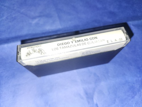 Diego Y Emilio Cassette Original Corridos Musica Mexicana Sinaloa Sinaloense - Picture 3 of 5