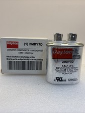 10 qty HVAC FAN RUN CAPACITOR DAYTON 7.5uFD NEW