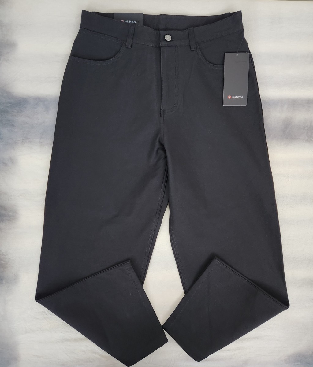 Lululemon EasyFive Loose Straight Pant Men's Size 34x30 Black New