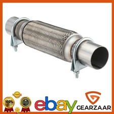Flexrohr + 2x Schellen 50x200/320mm für Audi Opel Seat VW Universal Edelstahl