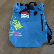 Mochila Pokemon Premium 2WAY Diseño Pikachu Azul Turquesa Impermeable