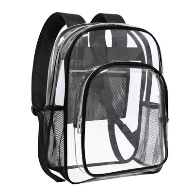 Clear Backpack Heavy Duty Transparent Backpack for Security, Sports, Work, Tr...