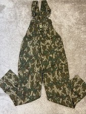 Mossy Oak Men’s Hunting Bib Overall Dungarees BNWT Size L Outdoor Workwear Camo