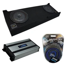 07-13 Chevy Silverado Crew Cab Kicker CompVT CVT10 Dual 10 Sub Box HA-A800.1