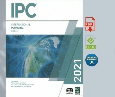 International Plumbing Code 2021  IPC 2021 Edition