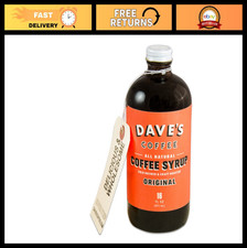All-Natural Cold Brew Coffee Syrup - 16 Oz, Two Pack - Perfect for Drinks & Dess