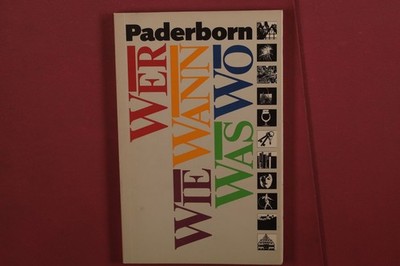 405615 PADERBORN: WER, WIE, WANN, WAS, WO Verkehrsverein Paderborn