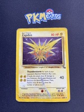 Pok�mon TCG Zapdos Fossil 15/62 Holo Rare (1999-2000) HP.