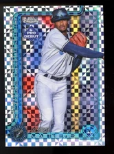 2025 TOPPS PRO CHROME DEBUT BRICE MATTHEWS X-FRACTOR SUGAR LAND SPACE COWBOYS