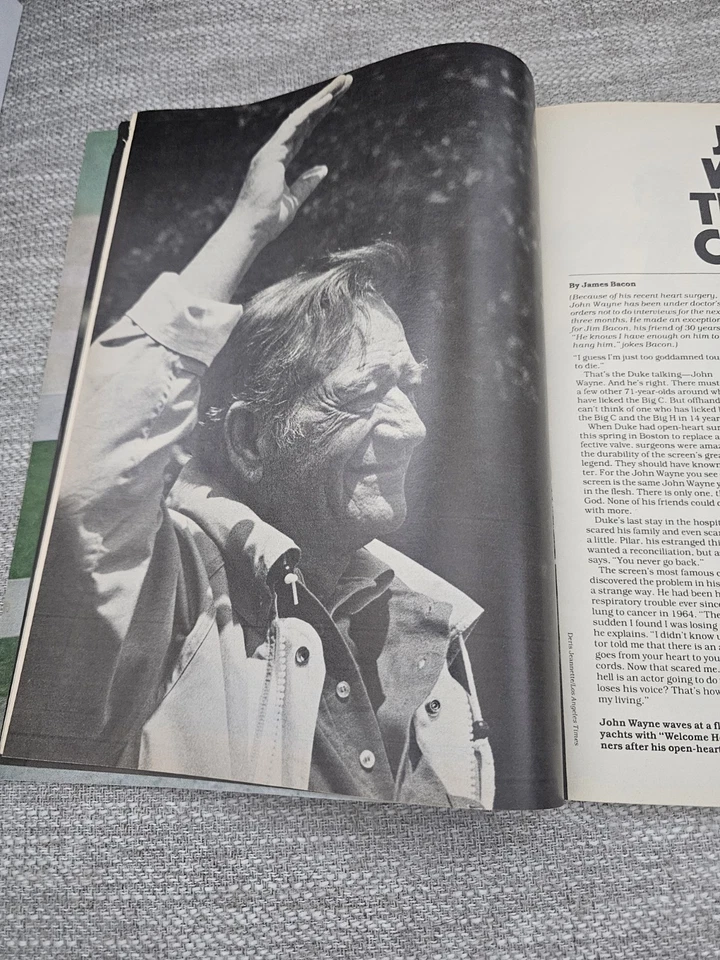 Vintage Magazine, US Weekly, Jun 27 1978, John Wayne, Dolly Parton, Jaws II - Image 4 of 4