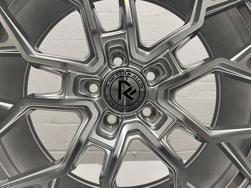 GWG RF3 20 inch Hyper Silver Rim fits Bentley Continental GT 2004
