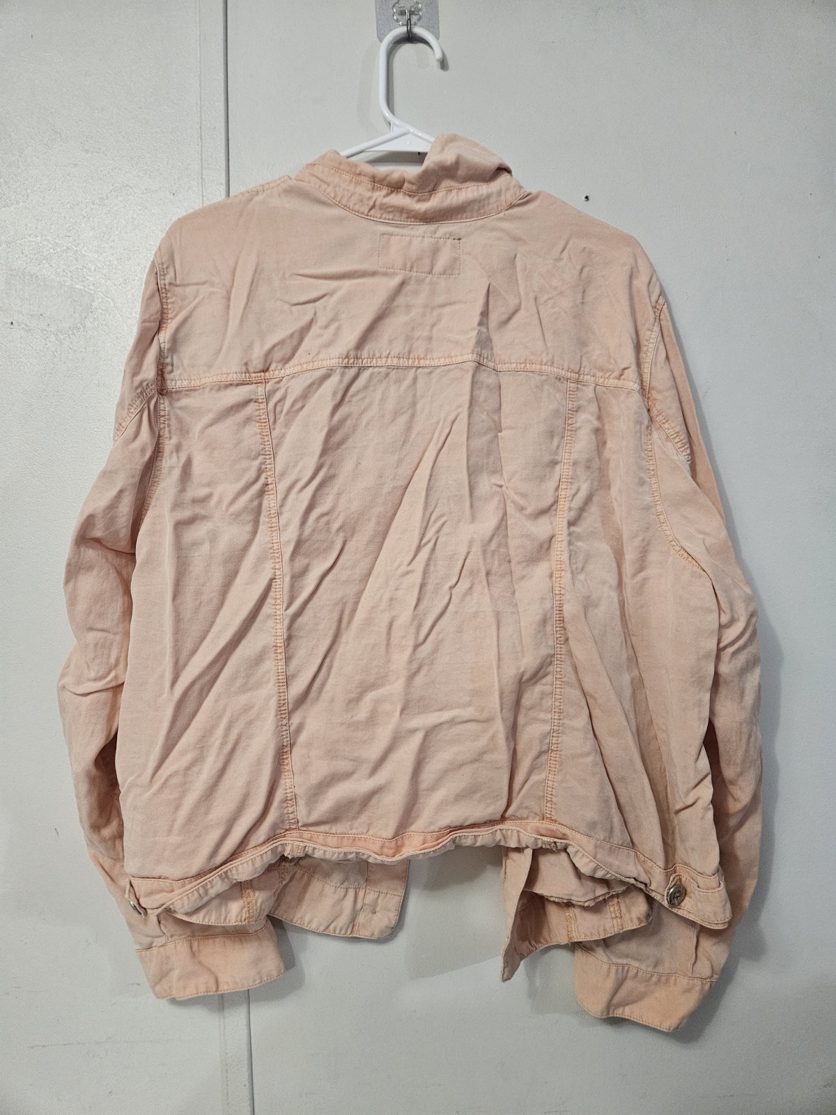 Torrid Plus Size Light Pink Button Down Jacket Si… - image 5