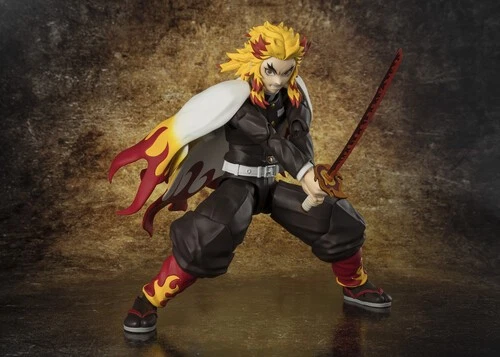 Figura de acción Tamashii Nations - Demon Slayer - S.H.Figuarts - Kyojuro Rengoku [ Foto 4 de 4