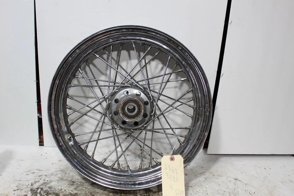 Rueda delantera Harley Softail 00-06 16x3" 3/4" rotor único Foto 2 de 4