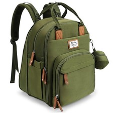 Expandable Bag Backpack Waterproof Changing Pad Bottle Holders XL Diaper Baby
